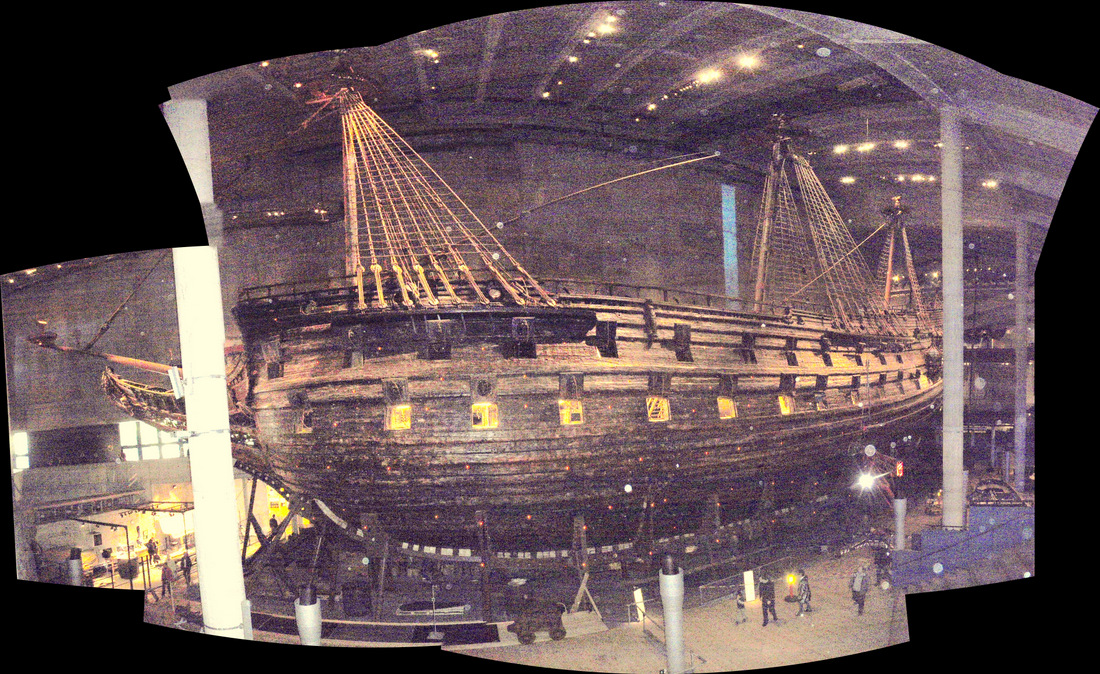 1628 Vasa War Ship.